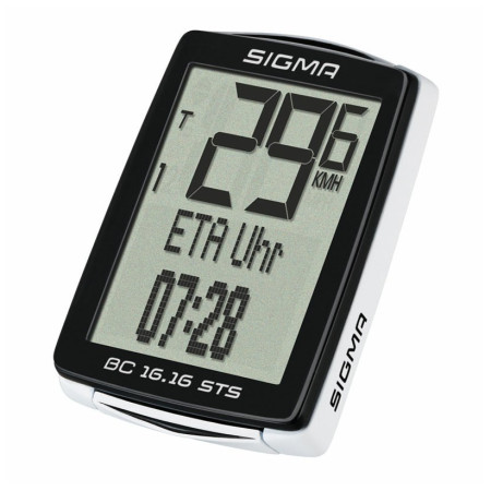Ciclocomputador Sigma BC 16.16 STS/CAD bezdrátový