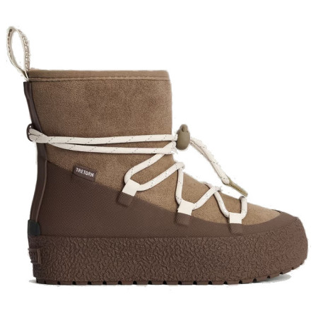 Botas de invierno para niños Tretorn Aspa Hybrid Jr Shitake marrón 618/Shitake