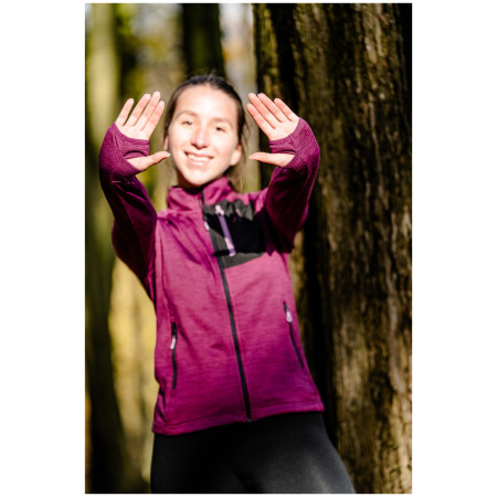 Sudadera de mujer MOOA Nyore Grid 220