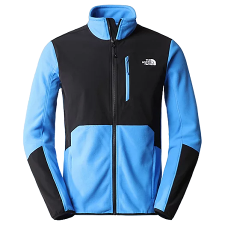 Sudadera de hombre The North Face M Glacier Pro Full Zip azul OPTIC BLUE/TNF BLACK