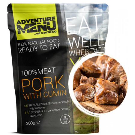 Plato preparado Adventure Menu 100% Carne de cerdo al comino 200 g