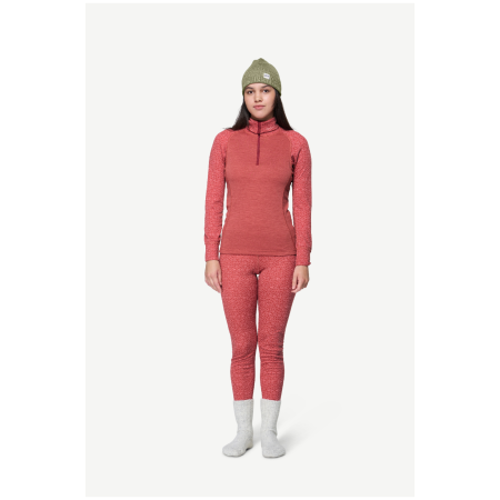 Camiseta funcional de mujer Devold Duo Active Merino 205 Z.Neck