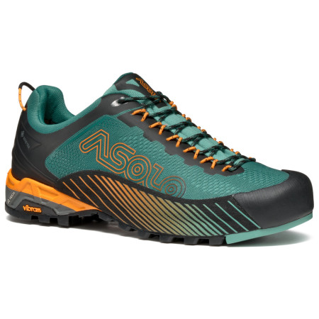 Calzado de senderismo para mujer Asolo Eldo EVO GV negro/turquesa Octane green (B231)