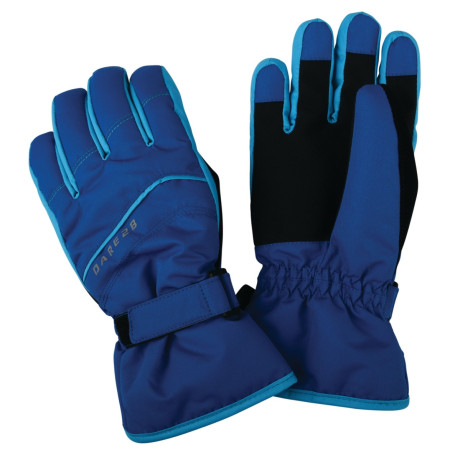 Guantes de esquí para niños Dare 2b Flag Down II Glv azul 15