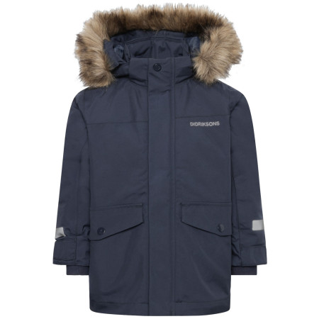 Chaqueta de invierno para niños Didriksons Bjärven Kids Parka 5 Navy azul oscuro Navy