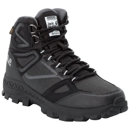 Calzado de mujer Jack Wolfskin Downhill Texapore Mid W negro Black/Grey
