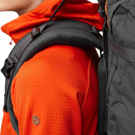 Chaqueta de mujer Fjällräven Abisko Grid Fleece Hoodie W