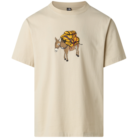 Camiseta de hombre The North Face M Donkey Taxi Relaxed Short Sleeve Tee-Graphic beige Desert Stone