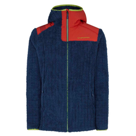 Sudadera de mujer La Sportiva Maya Hoody W azul/rosa Opal/Hibiscus