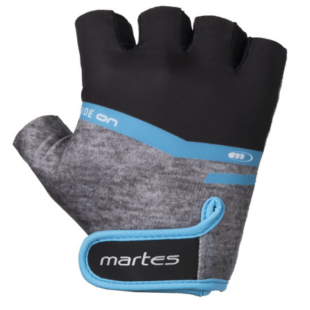 Guantes de ciclismo Martes Stacy Gloves negro/gris Black/BlueCuracao/MelangeGray