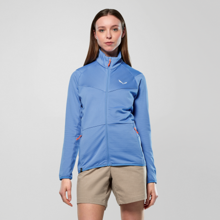 Sudadera funcional de mujer Salewa Puez Cammino Pl Jkt W