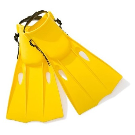 Aletas Intex Small Swim Fins 55936 amarillo