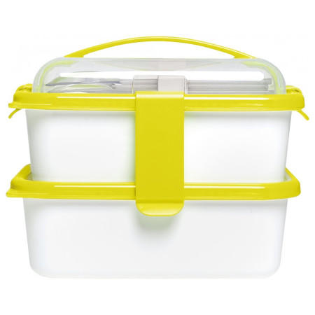 Caja de comida Omada Sanaliving Box Set amarillo Verde Acido