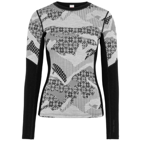 Camiseta funcional de mujer Kari Traa Olea LS negro Black