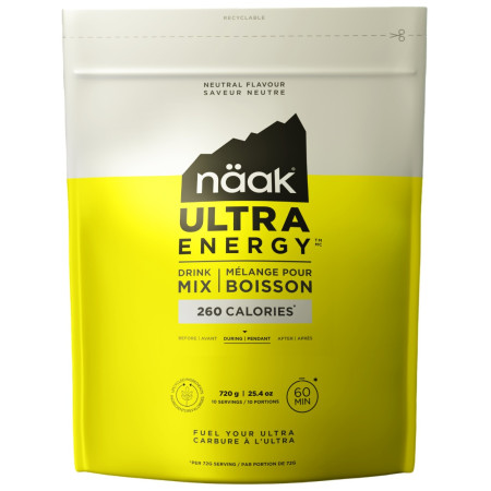 Bebida energética Näak Pineapple - Ginseng - Ultra Energy ™ Drink Mix | (700g)
