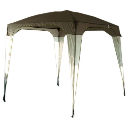 Carpa de fiesta expuesta Zulu Shelter S gris