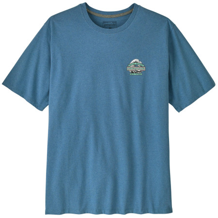 Camiseta de hombre Patagonia Great Waves Responsibili-Tee azul Shore Blue