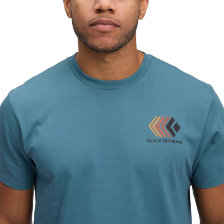 Camiseta de hombre Black Diamond M Faded Ss Tee