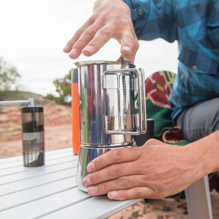 Cafetera de goteo GSI Outdoors Moka Espresso Pot