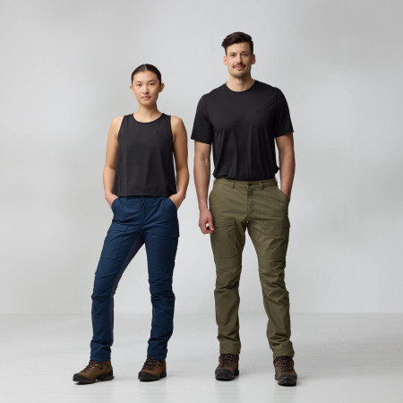 Pantalones de hombre Fjällräven Abisko Hybrid Trail Trs M