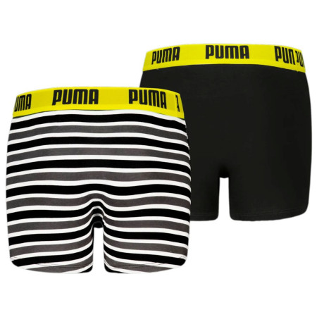 Bóxers para niños Puma Everyday Striped Boxers 2P