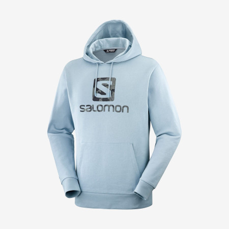 Sudadera Salomon Outlife Logo Pullover Hoodie azul claro AshleyBlue