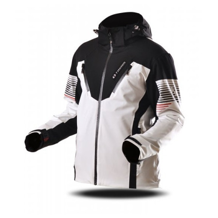 Chaqueta de hombre Trimm Avalon blanco/negro white/ black