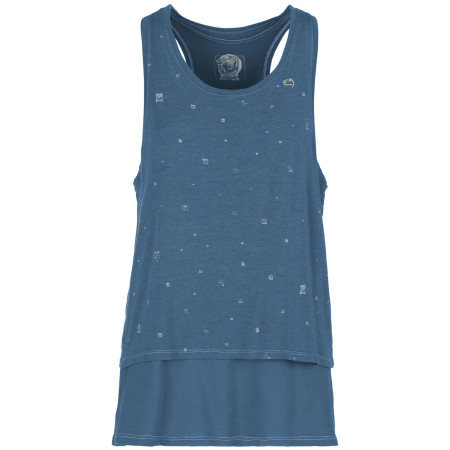 Camiseta sin mangas para mujer E9 Double 2.1 azul DeepBlue