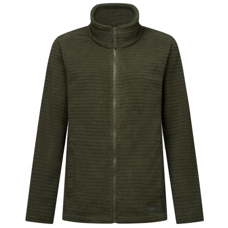 Sudadera de mujer Regatta Heidy Full Zip verde oscuro Dark Khaki