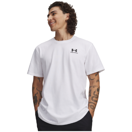 Camiseta de hombre Under Armour M Logo Emb Heavyweight SS