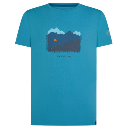 Camiseta de hombre La Sportiva Forest T-Shirt M azul claro Topaz