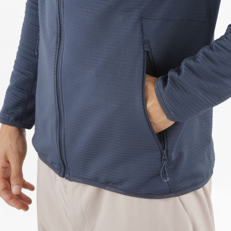 Sudadera de hombre Salomon Essential Lightwarm FZ M