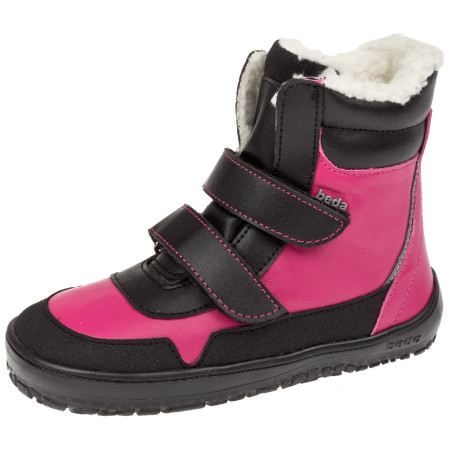 Calzado barefoot niño Beda Layla Black/Pink negro/rosa black/pink