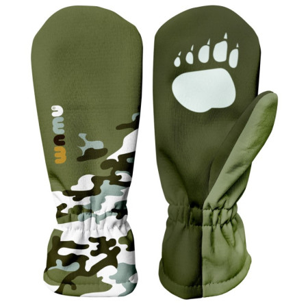 Guantes softshell para niños WAMU Khaki khaki KHAKI