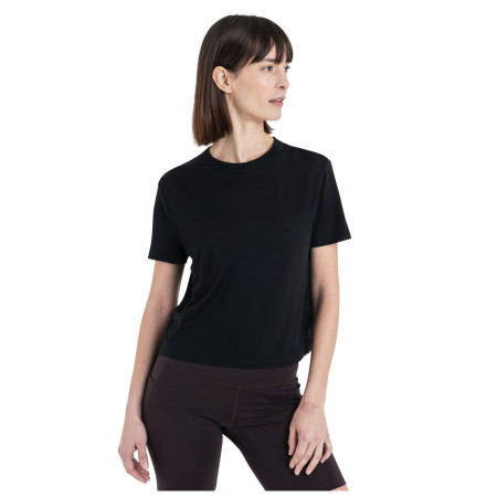 Camiseta de mujer Icebreaker Women Merino 150 Tech Lite SS Crop Tee