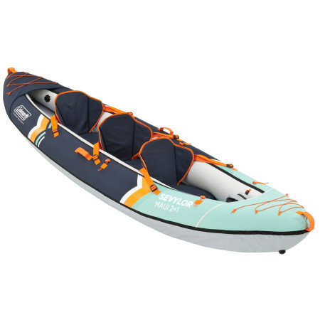 Kayak hinchable Sevylor Maui 2+1 Kit negro/azul