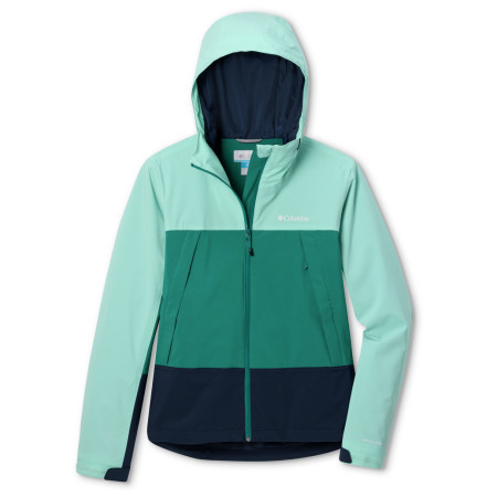 Chaqueta softshell de mujer Columbia Boulder Falls™ Jacket azul River Blue, Collegiate Navy, Spray