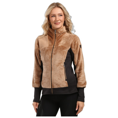 Sudadera funcional de mujer Kilpi Skathi-W beige BEG