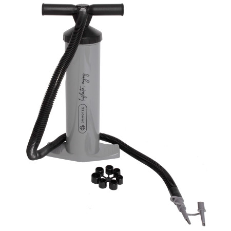 Hinchador manual Gumotex Dvoučinná ruční pumpa 2/4 lt. gris