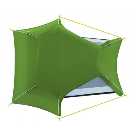 Tienda de campaña de senderismo Husky Sawaj Triton 3