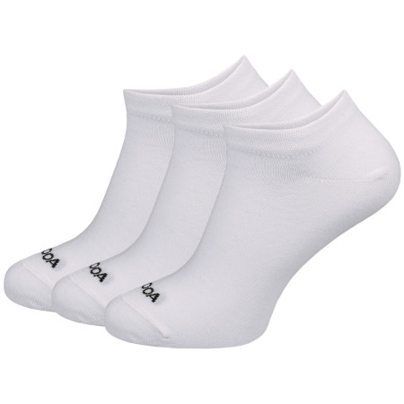Calcetines MOOA Essential Low 3-pack blanco white