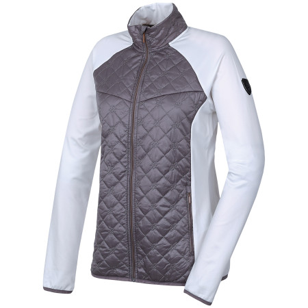 Sudadera de mujer Hannah Elsa blanco/gris BrightWhite/Zinc