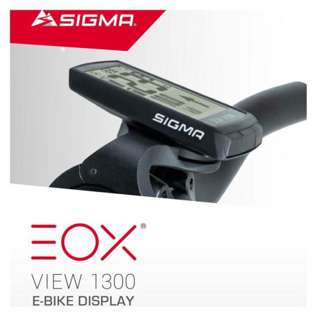 Ciclocomputador Sigma EOX VIEW 1300