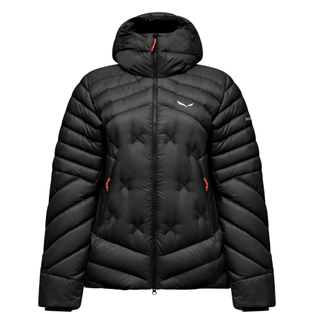 Chaqueta de plumón para mujer Salewa Ortles Med 4 Rds Dwn Jkt W negro black out