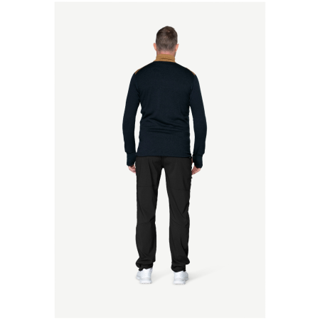 Sudadera funcional de hombre Devold Egga Grid Merino Jkt