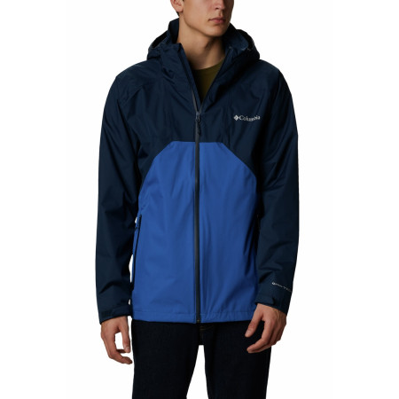 Chaqueta de hombre Columbia Rain Scape Jacket azul oscuro CollegiateNavyBrightIndigo