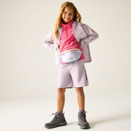 Chaqueta para niños Regatta Junior Andreson Hybrid PowLilPinHze