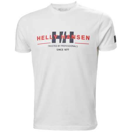 Camiseta de hombre Helly Hansen Rwb Graphic T-Shirt M blanco White