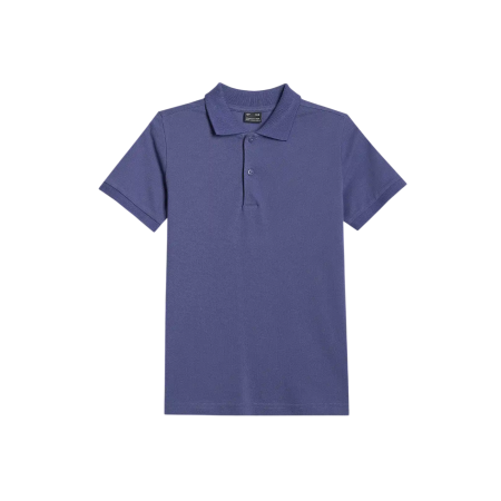 Camiseta para niños 4F Polo Shirt M614 Navy azul oscuro NAVY