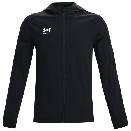 Chaqueta de hombre Under Armour Challenger Storm Shell negro Black/White